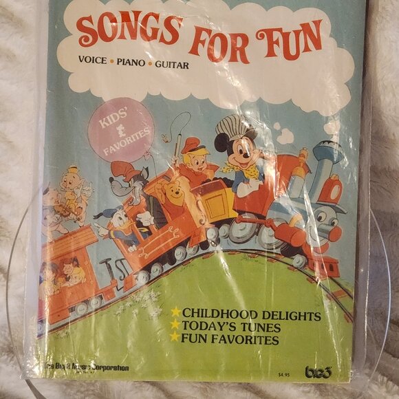 Disney Presents: Songs for Fun (1979) The Big 3 Music Corp - Picture 14 of 14
